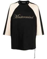 MASTERMIND WORLD - Embroidered-logo Cotton T-shirt - Lyst