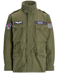 Polo Ralph Lauren - The Iconic Military Jacket With Logo - Lyst