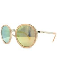 MCM - Round-Frame Sunglasses - Lyst