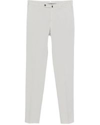Incotex - Slim-Fit Pressed-Crease Trousers - Lyst