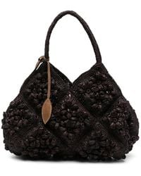 AFAR - Desire Floral-Crochet Tote Bag - Lyst