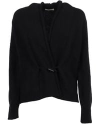 Kangra - Cardigan Con Cintura - Lyst