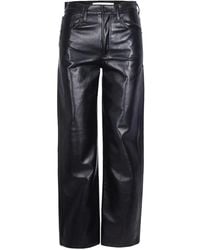 Agolde - Leather Trousers - Lyst