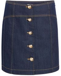 Cinq À Sept - Claudia Denim Skirt - Lyst