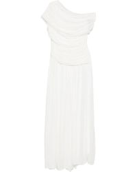 Jonathan Simkhai - Draped One-Shoulder Dress - Lyst