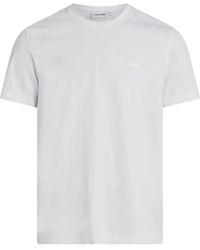 Calvin Klein - Logo-Patch T-Shirt - Lyst