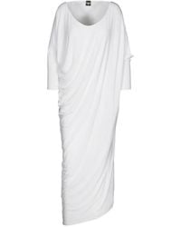 Tessitura Body Couture - Draped Oversized Asymmetric Maxi Dress - Lyst