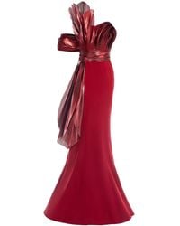 Gaby Charbachy - Asymmetric Gown - Lyst