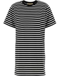 MICHAEL Michael Kors - Abito Corto Modello T-Shirt A Righe - Lyst