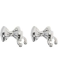 Stolen Girlfriends Club - Bow Pierced Earrings - Lyst