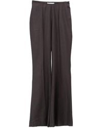 Frankie Shop - Pantalon À Plis En Tartan Glen - Lyst