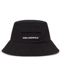 KARL LAGERFELD - K/Essential Bucket Hat - Lyst