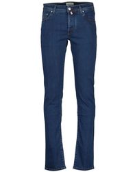 Jacob Cohen - Nick Logo-Patch Slim-Fit Jeans - Lyst