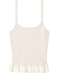 Claudie Pierlot - Top Mit Rüschen - Lyst