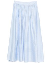 Manuel Ritz - Striped Maxi Skirt - Lyst