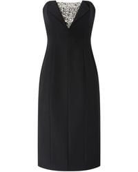 Genny - Embellished Strapless Midi Dress - Lyst