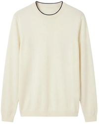 Emporio Armani - Fine-Knit Wool Top - Lyst