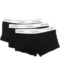 Calvin Klein - Set Di Tre Boxer Con Banda Logo - Lyst
