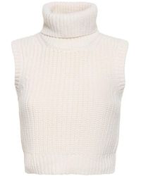 Michael Kors - Ribbed High-Collar Vest - Lyst