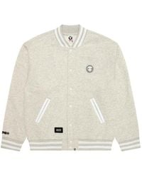 Aape By A Bathing Ape - Bomber Con Applicazione Logo - Lyst
