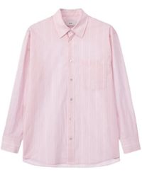 DUNST - Stripe-Pattern Shirt - Lyst