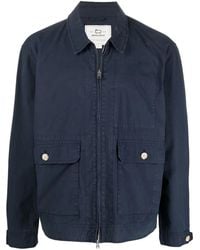 Woolrich - Zip-Up Bomber Jacket - Lyst