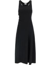 McQueen - Corset Logo-Embroidery Dress - Lyst
