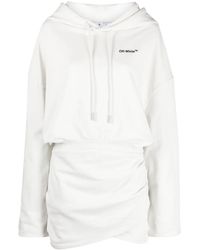 Off-White c/o Virgil Abloh - For All Hoodie Minidress - Lyst