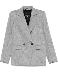 Patrizia Pepe - Blazer a cuadros - Lyst