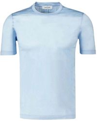 Gran Sasso - Short-Sleeve Cotton T-Shirt - Lyst