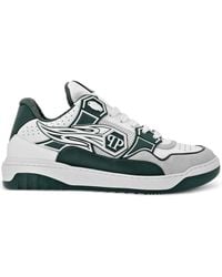 Philipp Plein - Sneakers Mit Logo-Patch - Lyst