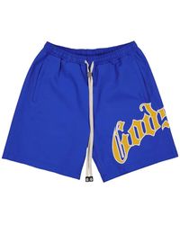 Godspeed - Logo-Print Drawstring Shorts - Lyst