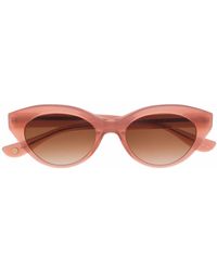 Garrett Leight - Tinted Cat-eye Frame Sunglasses - Lyst