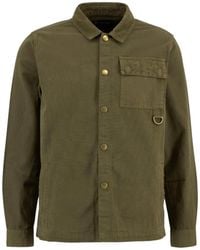 Barbour - Chemise En Velours Côtelé À Anneau En D - Lyst