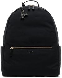 agnès b. - Logo-Plaque Adjustable-Straps Backpack - Lyst