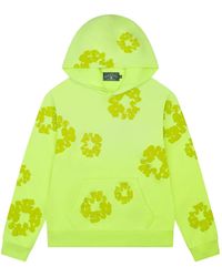DENIM TEARS - Mono Cotton Wreath Hoodie - Lyst