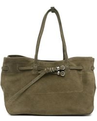 Marge Sherwood - Buckled Suede Tote Bag - Lyst