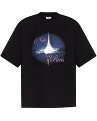 Vetements - Eiffel Tower-Print T-Shirt - Lyst