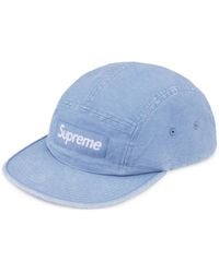 Supreme - Logo-Patch Canvas Camp Cap - Lyst