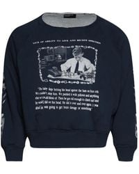 Enfants Riches Deprimes - Raglan-Sleeve Graphic-Print Sweater - Lyst