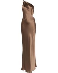 Michelle Mason - Asymmetrical Design Silk Gown - Lyst