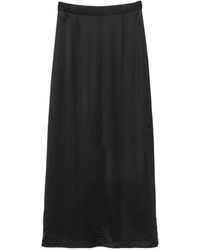 Lutz Huelle - Column Zip-Up Maxi Skirt - Lyst