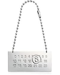 MM6 by Maison Margiela - Ball Chain Keyring - Lyst