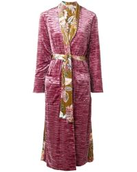 Black Coral Lulu Coat - Pink