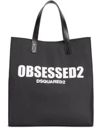 DSquared² - Borsa A Spalla Con Stampa Logo - Lyst