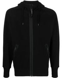C.P. Company - Zip-Up Cotton Hoodie - Lyst