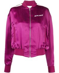 Palm Angels - Bomberjack Met Rits - Lyst