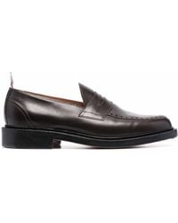 Thom Browne - Goodyear-sole Penny-slot Loafers - Lyst