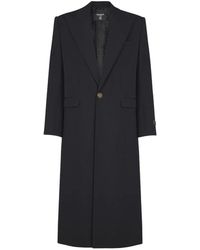 Balmain - Single-Breasted Coat - Lyst