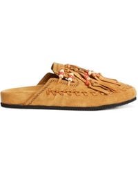 Alanui - The Journey Beaded Fringed Mules - Lyst